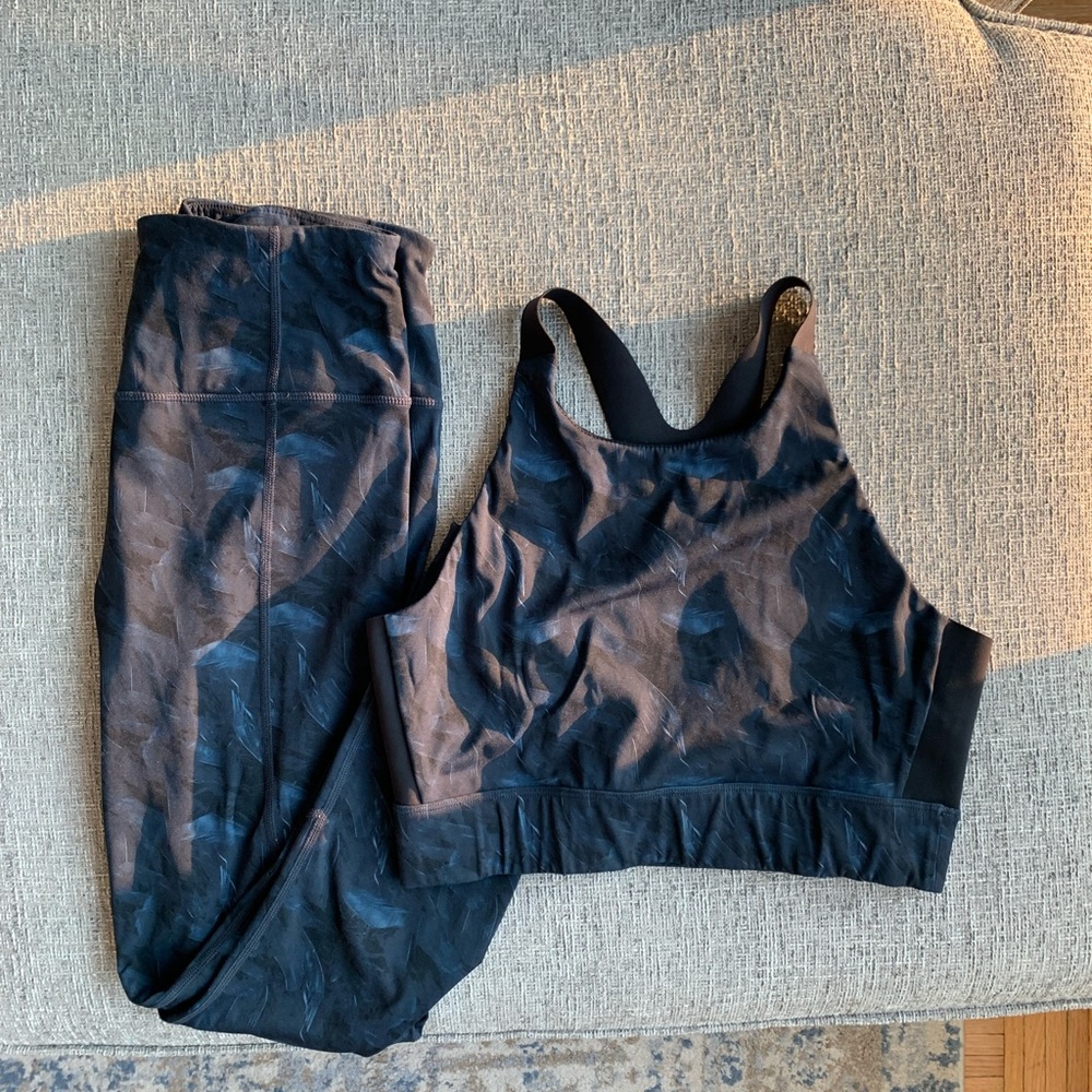 Varley active set-leggings small and bra m
